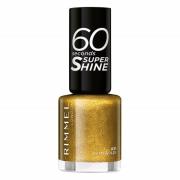 Esmalte de uñas con purpurina 60 Seconds de Rimmel - Oh My Gold