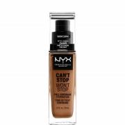 Base de maquillaje Can't Stop Won't Stop 24 Hour de NYX Professional M...