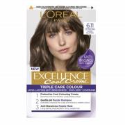 L'Oréal Paris Excellence Crème Permanent Hair Dye (Various Shades) - 6...