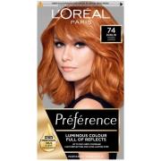 L'Oréal Paris Préférence Infinia Hair Dye (Various Shades) - 74 Mango ...