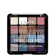 NYX Professional Makeup Ultimate Shadow Palette Vegan 16-Pan - Vintage...