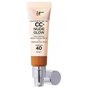 IT Cosmetics CC+ and Nude Glow Lightweight Foundation and Glow Serum w...