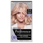 L'Oréal Paris Préférence Infinia Hair Dye (Various Shades) - 9.12 Sibe...