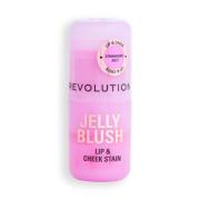 Makeup Revolution Jelly Blush Stick Lip and Cheek Stain 5.5g (Various ...