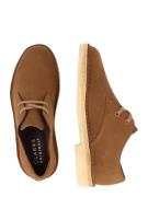 Clarks Originals Zapatos con cordón 'Desert Khan'  marrón
