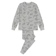 Pijama acanalado con estampado de dinosaurios