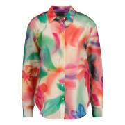 Camisa con estampado multicolor