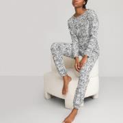 Pijama estampado de algodón puro