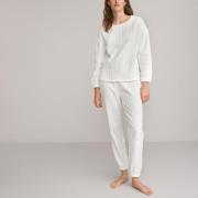 Pijama de tejido polar efecto trenzado