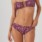 Braguita de bikini culotte con motivo de flores
