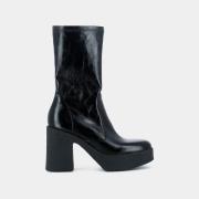 Botas de piel envejecida Drice, plataforma