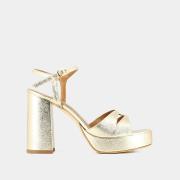 Sandalias de piel Justine, con plataforma