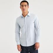 Camisa slim de algodón vichy