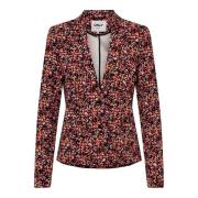 Blazer entallada de flores