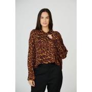 Blusa cuello de pico