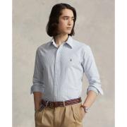 Camisa recta de rayas Signature custom fit, oxford